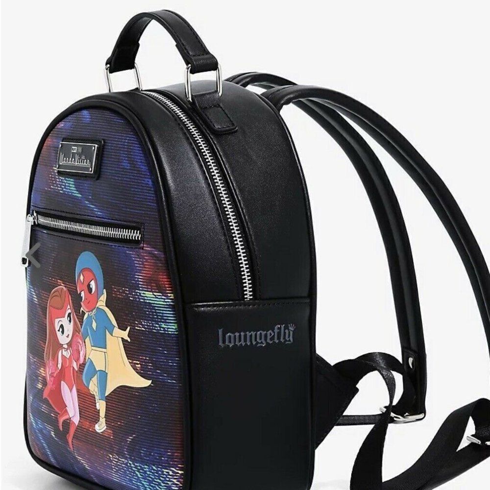 Loungefly Marvel Wanda Vision Chibi Mini Backpack - Picture 3 of 5